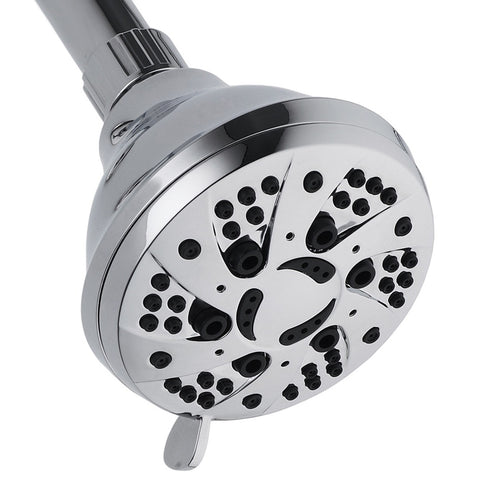AquaDance® 3301 Chrome Finish 6-Setting Shower Head for Maximum Power. Enjoy Spiral High Performance Luxury Even Under Low Water Pressure!