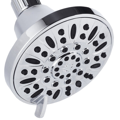 AquaDance® HL8103CP Premium High Pressure 6-setting 4-Inch Shower Head for the Ultimate Shower Spa Experience! Officially Independently Tested to Meet Strict US Quality & Performance Standards!
