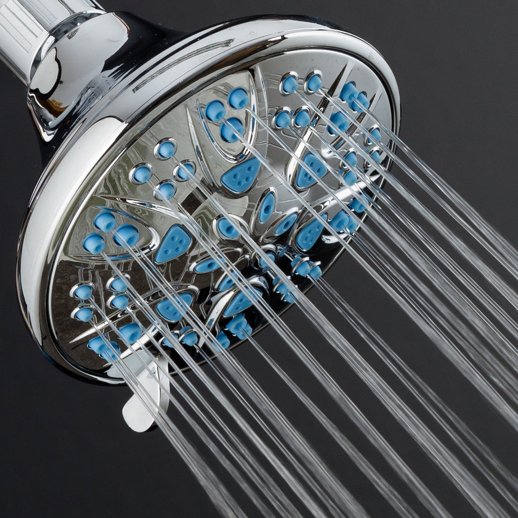 AquaDance® 5504 Antimicrobial / Anti-Clog High-Pressure 6-Setting Shower  Head with Microban Nozzle Protection from Growth of Mold, Mildew & Bacteria